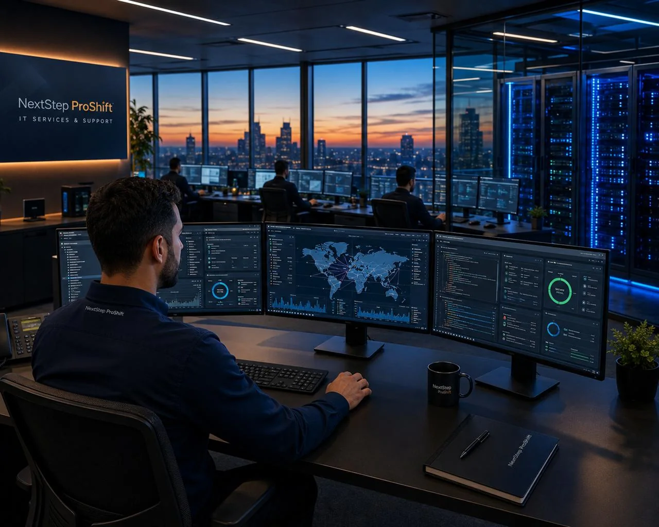NextStep ProShift security operations center